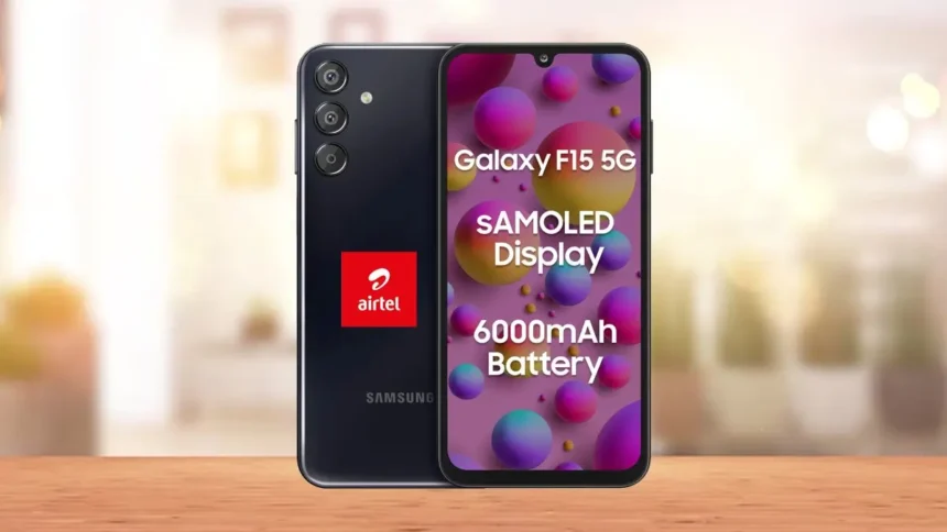 Samsung Galaxy F15 5G Airtel Edition Launched Offers 50GB Free Data; All Price and Sale Offer Details