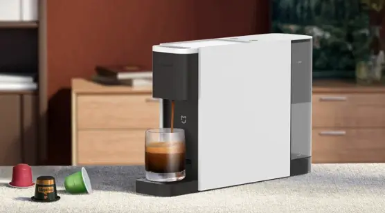 Xiaomi MIJIA Capsule Coffee Machine N1 Launched for $52 (₹4000) Comes with one-click extraction Feature