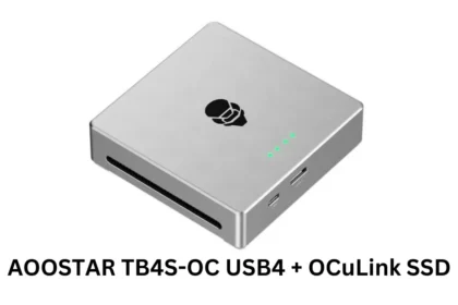 AOOSTAR TB4S-OC USB4 + OCuLink SSD launched; Comes with 16TB Storage and Thunderbolt 4 ports: