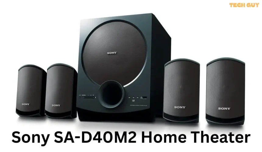 Sony SA-D40M2 Home Theater System Launched in India; Offers Powerful 4.1 Channel Sound and 100W Output: