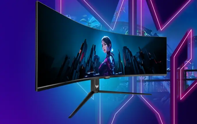 Acer Predator Z57 Dual UHD Gaming Monitor Launched: features a 57-inch curved display and 32:9 aspect ratio: