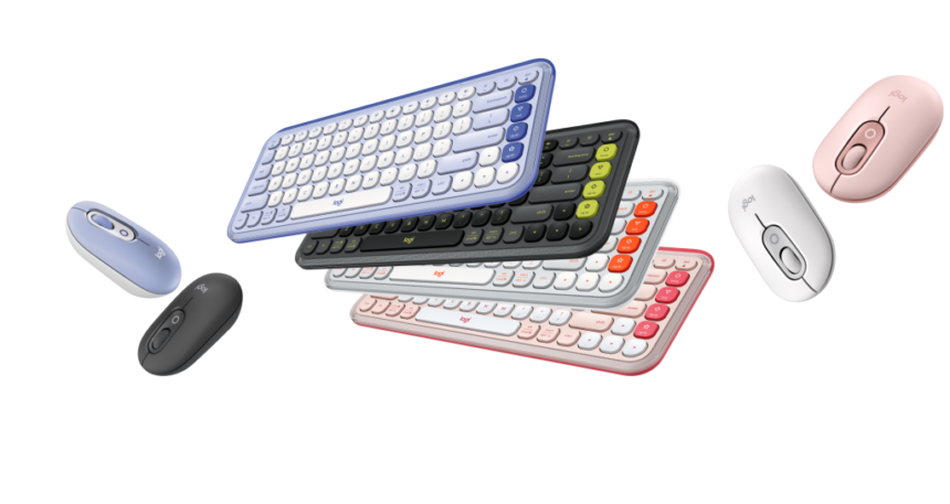 Logitech POP Icon Keyboard and Pop Icon Mouse launched in India; Unique Deisgn and 4 customizable Action Keys: