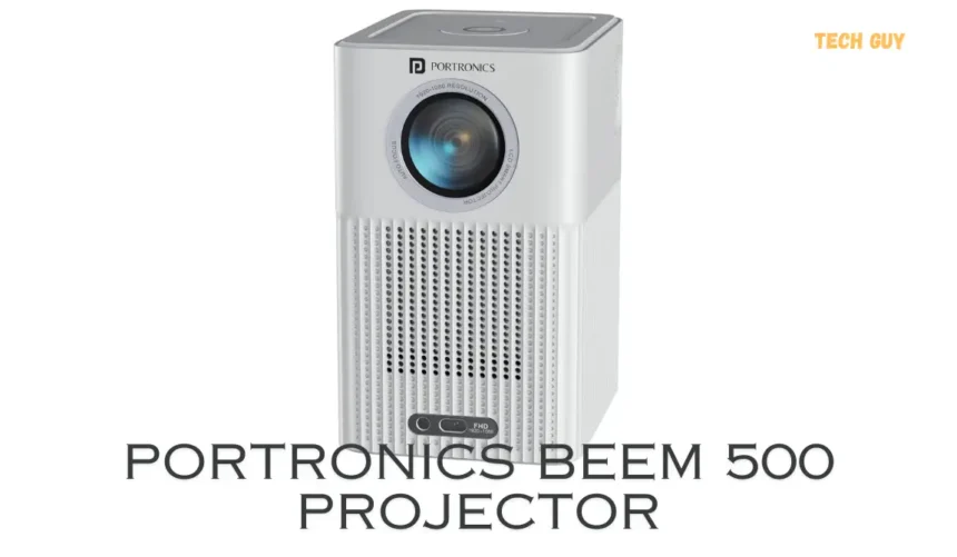 Portronics Beem 500 Smart Projector Launched: Features 8K Upscaling, 6700 Lumens Brightness and 16W Speakers: