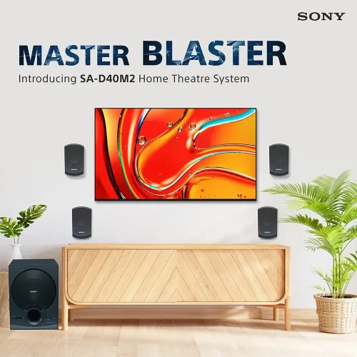 Sony SA-D40M2 Home Theater System Launched in India; Offers Powerful 4.1 Channel Sound and 100W Output: